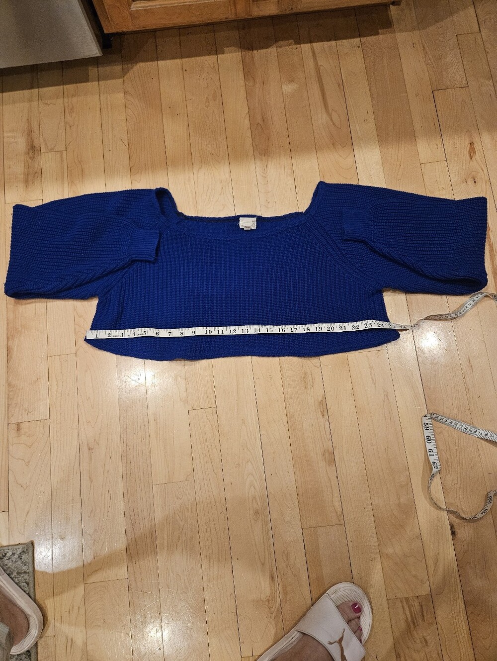 Urban Renewal Cobalt Blue Chunky Sweater